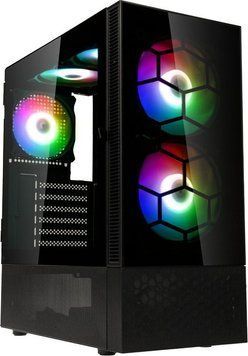 Корпус Kolink Observatory MX Glass ARGB Black 542028 фото