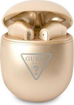 Наушники TWS Guess Triangle Logo Gold (GUTWST82TRD) 620619 фото