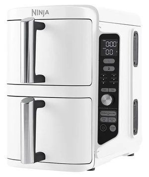 Мультипечь (аэрофритюрница) Ninja Double Stack XL 2-Level Air Fryer 9.5L (SL400EUWH) 568826ua фото