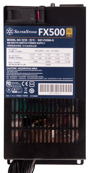 Блок живлення SilverStone FX500 500W (SST-FX500-G) 341078 фото
