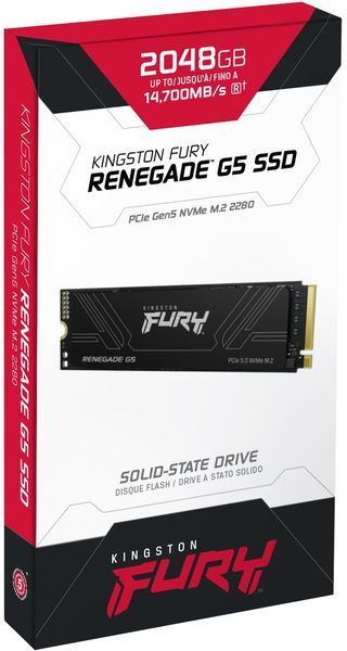SSD накопичувач Kingston Fury Renegade G5 2 TB (SFYR2S/2T0) 588995ua фото