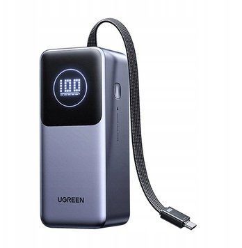 Внешний аккумулятор (павербанк) Ugreen PB723 20000mAh Grey 619753 фото