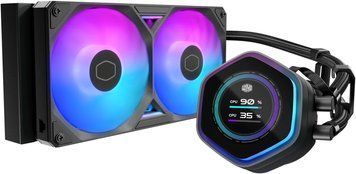 Водяное охлаждение Cooler Master MasterLiquid 240 Atmos II LCD Black (MLX-D24M-A25SZ-L1) 619119 фото