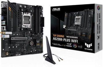 Материнская плата Asus TUF Gaming A620M-Plus WIFI 484386ua фото