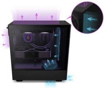 Корпус Nzxt H5 Elite Black (CC-H51EB-01) 482296 фото