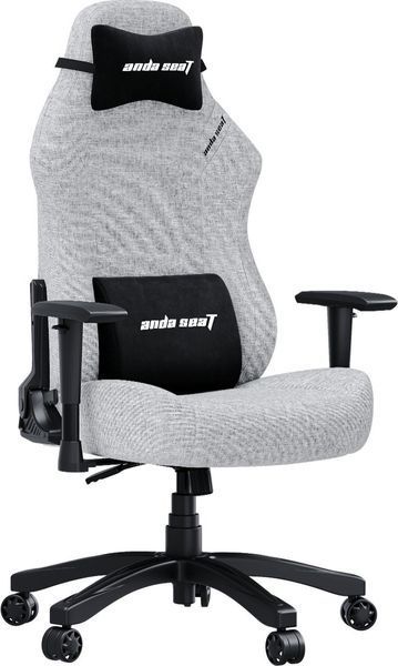 Компьютерное кресло для геймера Anda Seat Luna L Grey Fabric (AD18-44-G-F) 545890ua фото
