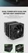 Повітряне охолодження GameMax Twin 600 Black 630771ua фото 22
