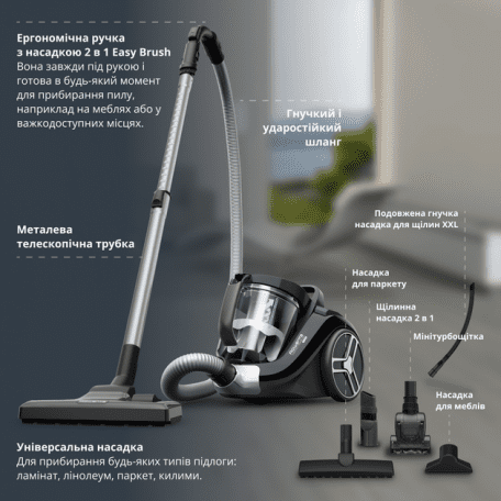Пилосос безмішковий Rowenta Compact Power XXL RO4B75EA 533751ua фото