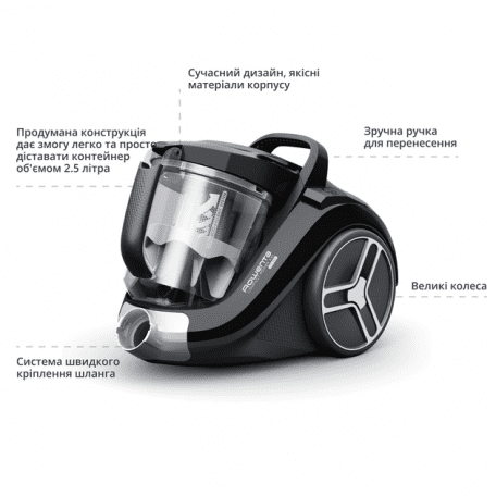 Пилосос безмішковий Rowenta Compact Power XXL RO4B75EA 533751ua фото