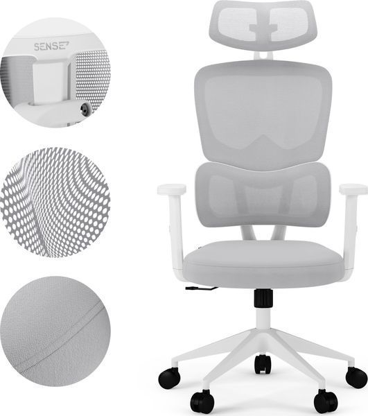 Офисное кресло Sense7 Veno White 596653 фото