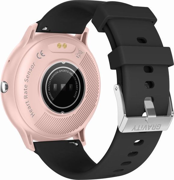 Смарт-годинник Gravity GT1-5 Pro Black/Pink 621750 фото