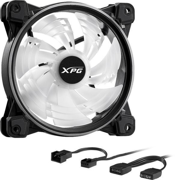 Вентилятор XPG Hurricane 120 ARGB (HURRICANE120ARGBPWM-BKCWW) 466004 фото
