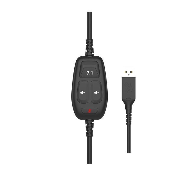 Навушники з мікрофоном Bloody G585 Black 623382ua фото