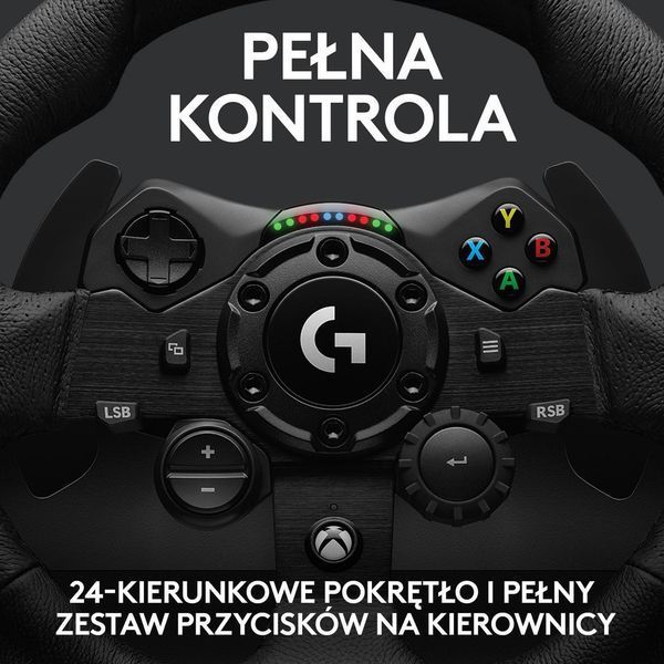 Комплект (кермо, педалі) Logitech G923 Xbox One/PC (941-000158) 312660ua фото