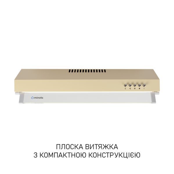 Вытяжка плоская Minola HPL 622 BG 627922ua фото
