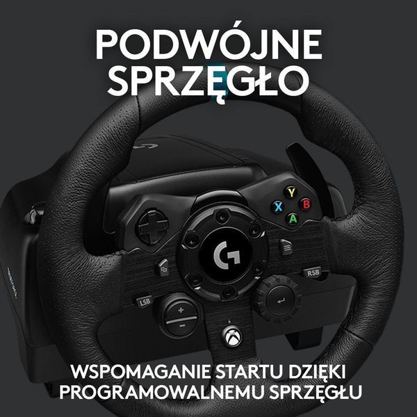 Комплект (кермо, педалі) Logitech G923 Xbox One/PC (941-000158) 312660ua фото