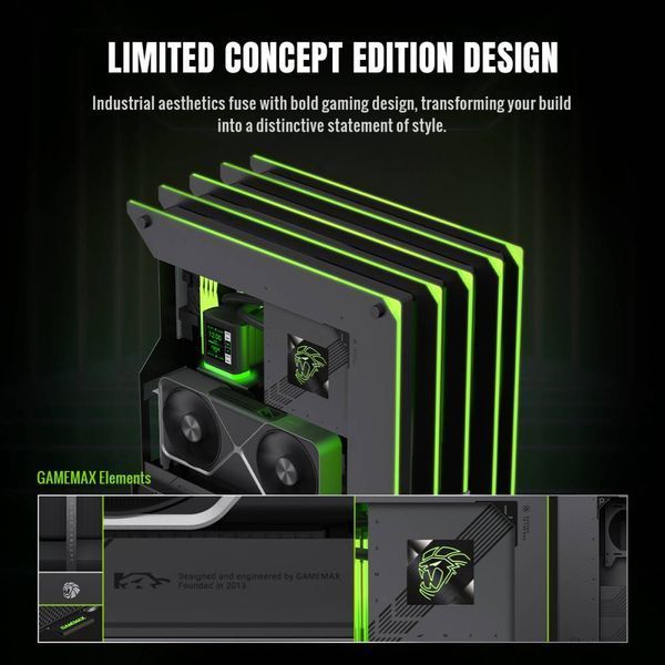 Корпус GameMax Blade Concept 630501ua фото
