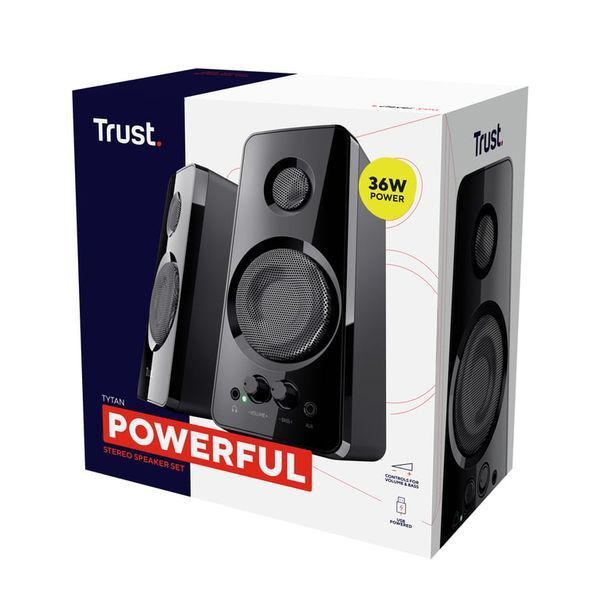 Мультимедийная акустика Trust Tytan 2.0 Speaker Set Black (21560) 520759ua фото