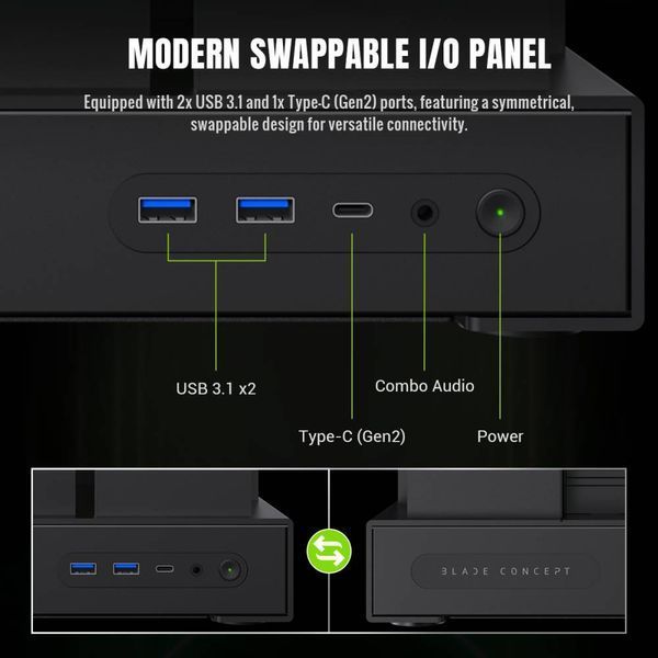 Корпус GameMax Blade Concept 630501ua фото