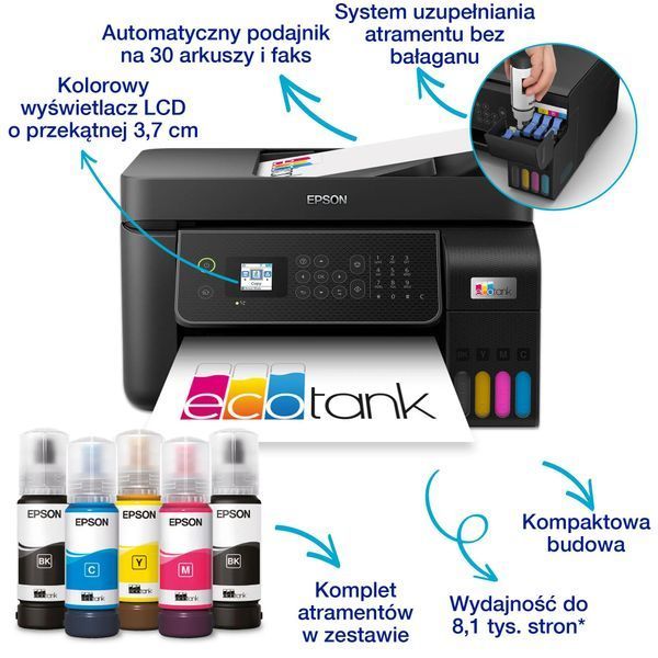 МФУ Epson EcoTank L5310 (C11CJ65412) 509149 фото