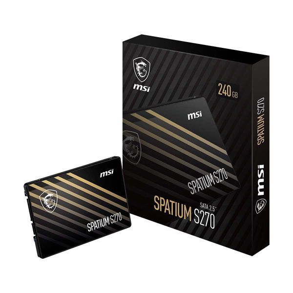 SSD накопитель MSI Spatium S270 240 GB (S78-440N070-P83) 503649ua фото
