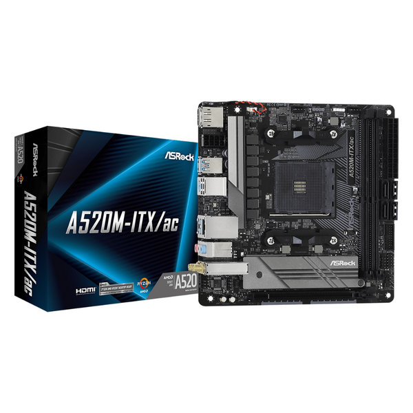 Материнская плата ASRock A520M-ITX/AC 630551ua фото