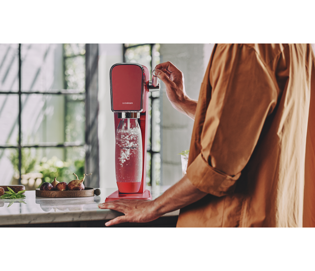 Сатуратор SodaStream Art Mandarin Red 476898 фото