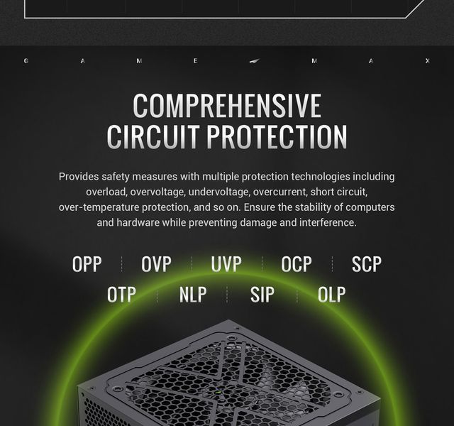 Блок питания GameMax GX 750GF 627759ua фото