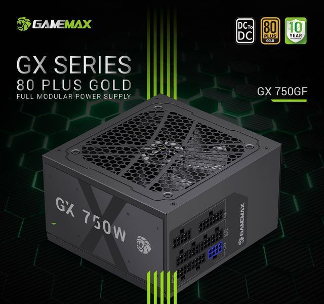Блок питания GameMax GX 750GF 627759ua фото