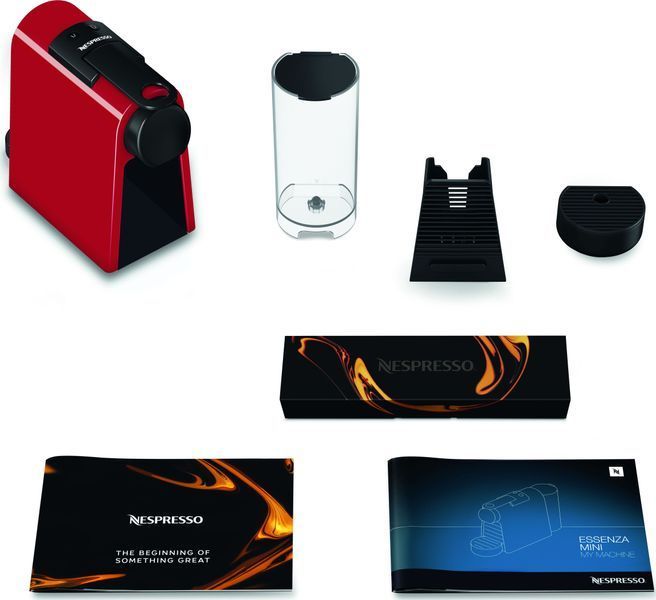 Капсульная кофеварка эспрессо Nespresso Essenza Mini D30 Red 533565 фото