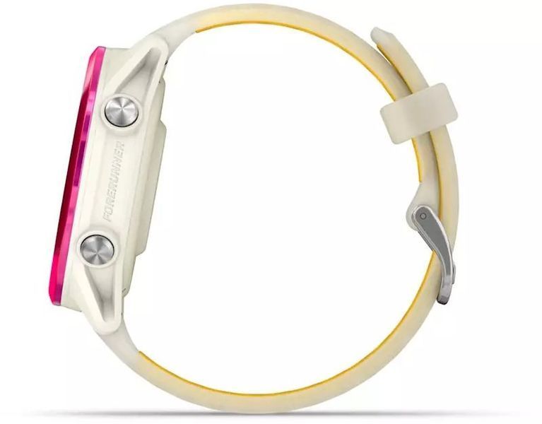 Смарт-годинник Garmin Forerunner 570 42mm Raspberry Aluminum w. Translucent Bone/Mango Band (010-02970-02/42) 621700 фото