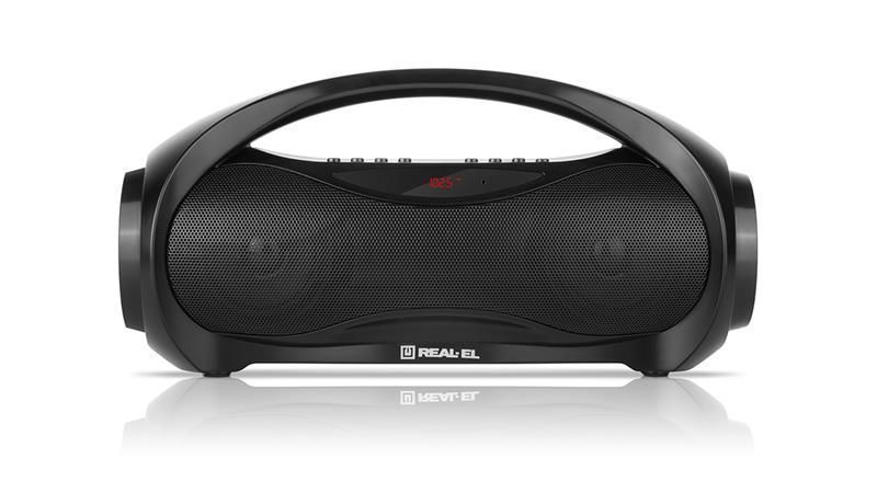 Портативна колонка Real-El X-713 Black (EL121600014) 580013ua фото