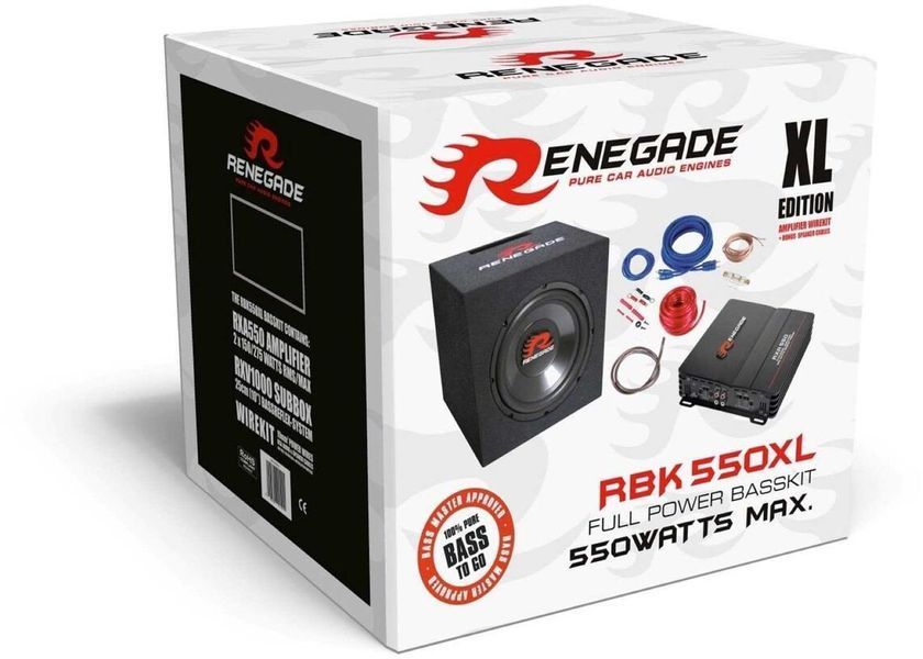 Автосабвуфер Renegade RBK550XL 618617 фото