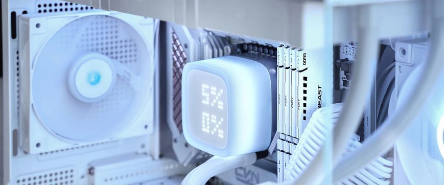 Водяне охолодження Deepcool LP360 ARGB White (R-LP360-WHMSMC-G-1) 619134ua фото