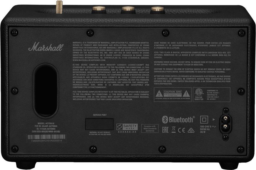 Моноблочная акустическая система Marshall Acton III Black (1006004) 458108ua фото
