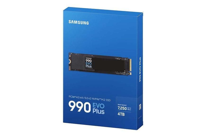 SSD накопитель Samsung 990 Evo Plus 4 TB (MZ-V9S4T0BW) 531130ua фото
