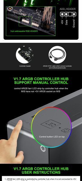Корпус GameMax Vega Pro Gray 628403ua фото