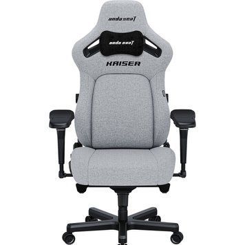 Кресло для геймера Anda Seat Kaiser 4 XL Gray Linen Fabric (AD12YDDC-XLL-20-G-CF) 578584ua фото