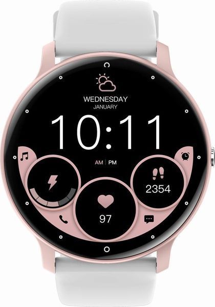 Смарт-годинник Gravity GT1-6 Pro Pink/White 621759 фото