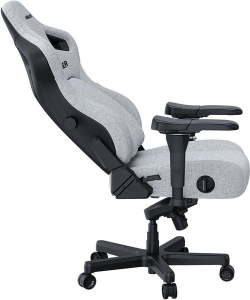 Крісло для геймера Anda Seat Kaiser 4 XL Gray Linen Fabric (AD12YDDC-XLL-20-G-CF) 578584ua фото