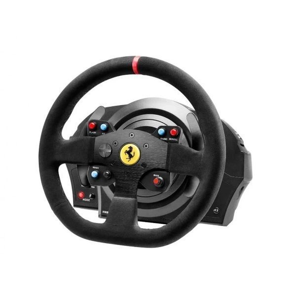 Комплект (кермо, педалі) Thrustmaster T300 Ferrari Integral RW Alcantara edition Black (4160652) 186820ua фото