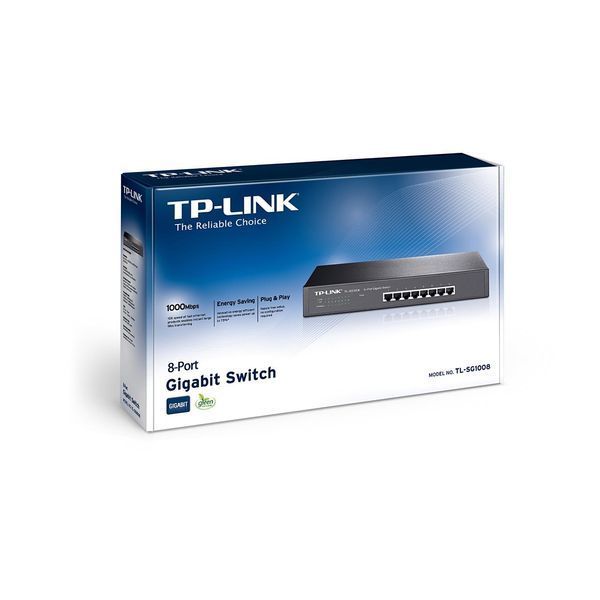 Коммутатор неуправляемый TP-Link TL-SG1008 461785ua фото
