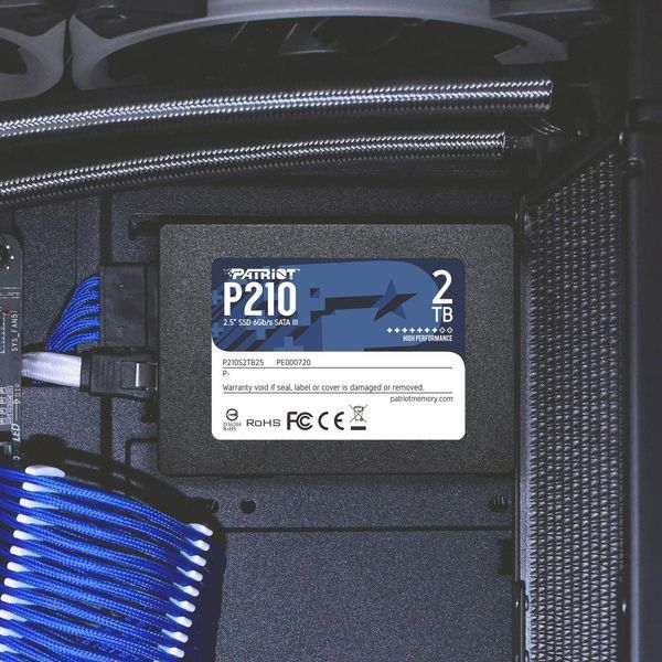 SSD накопитель Patriot P210 2 TB (P210S2TB25) 336042 фото