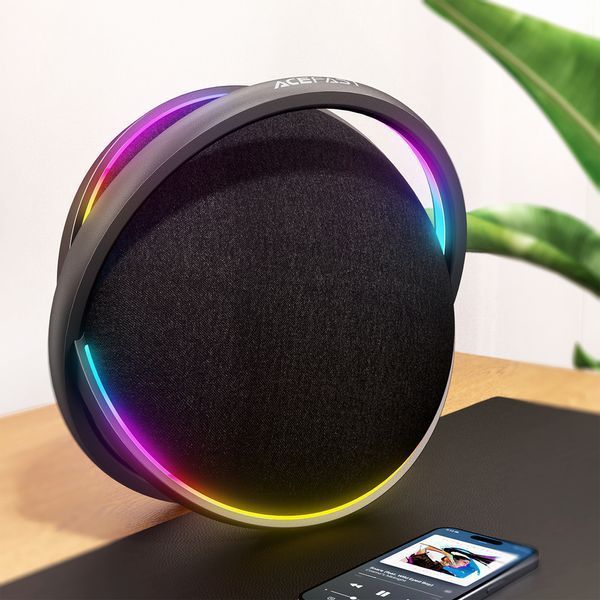 Портативна колонка Acefast K5 Pro Portable wireless Speaker Black (6974316285465) 627261ua фото