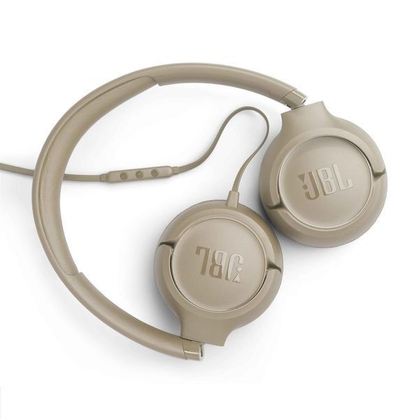 Навушники з мікрофоном JBL Tune 530C Beige (JBLT530CBEG) 623441ua фото