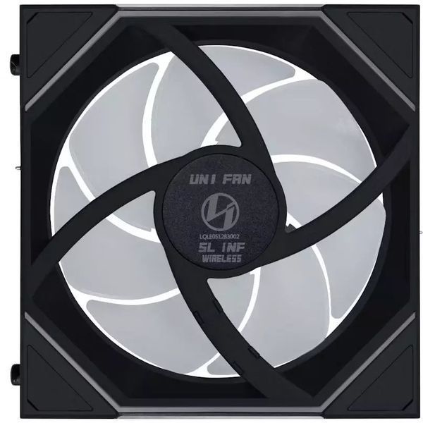 Вентилятор Lian Li Uni Fan SL-INF Wireless 120 Reversed Blade Black (G99.12RSLIN1W1B.00) 618891 фото