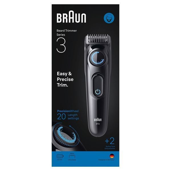 Триммер для бороды и усов Braun BeardTrimmer Series 3 BT3500 623792ua фото