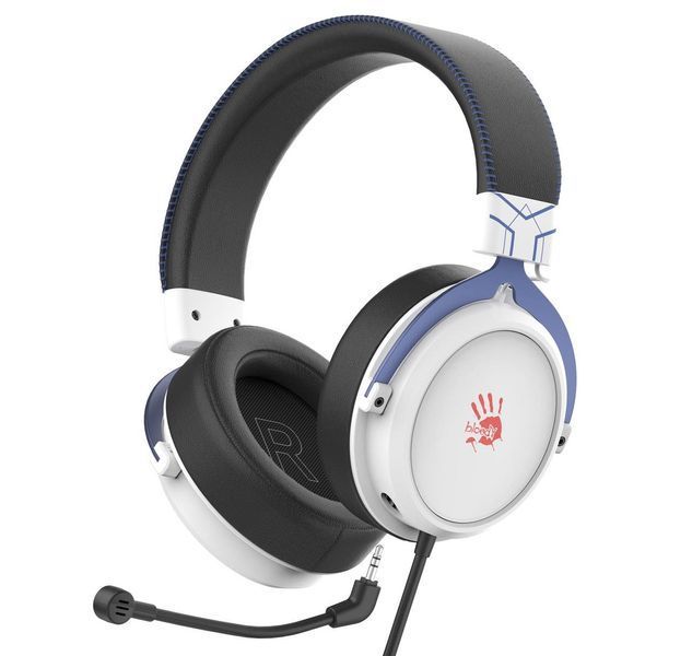 Наушники с микрофоном Bloody M590i Sports Navy 623391ua фото