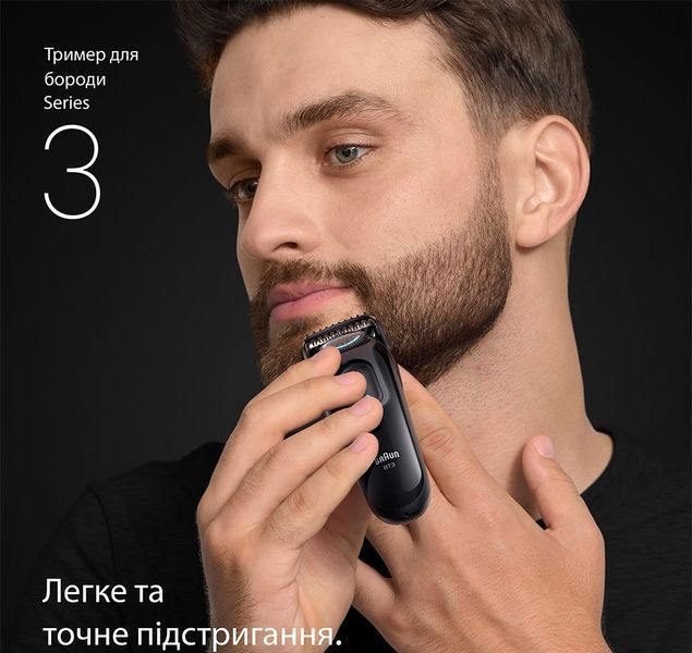 Триммер для бороды и усов Braun BeardTrimmer Series 3 BT3500 623792ua фото