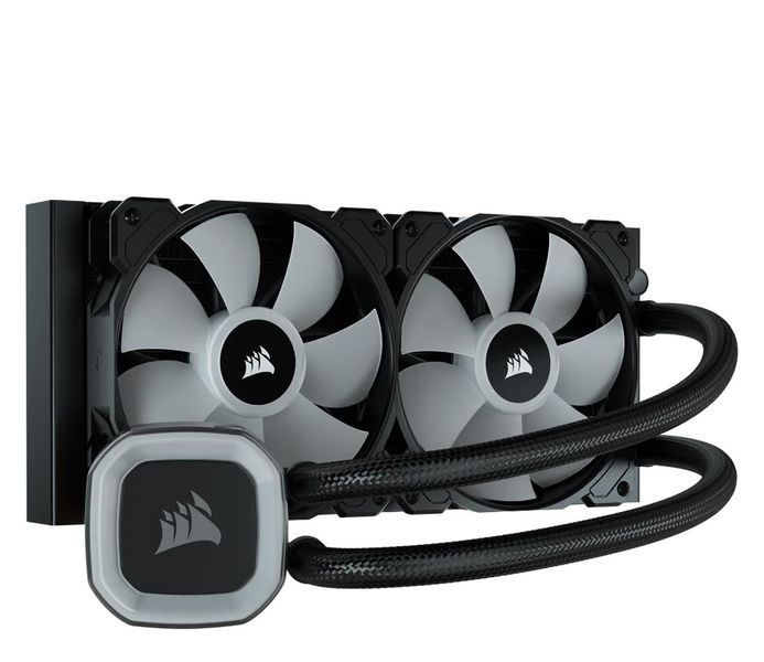 Водяне охолодження Corsair H100 RGB Black (CW-9060053-WW) 510096ua фото